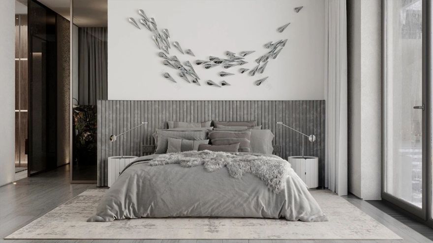 俄罗斯简约优雅公寓设计丨VERITY DESIGN-91