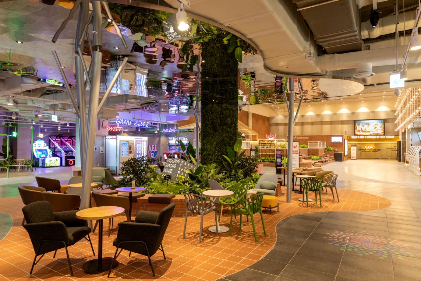 CGV 광교 갤러리아 설계 - 영화관 인테리어 디자인다나함-3