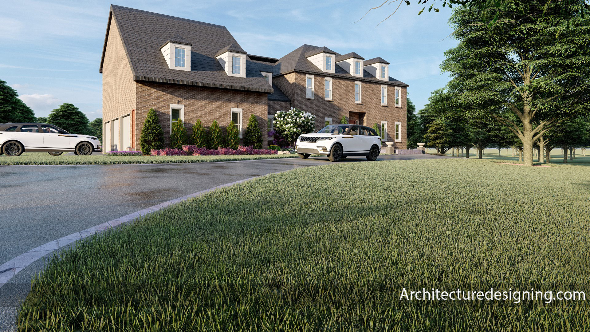 住宅房屋景观设计丨LiberiaMaryland-5