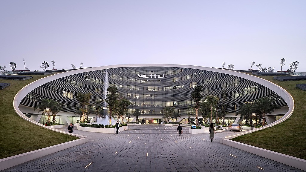 越南 Viettel 集团总部——绿色生态与高效工作的完美融合-2