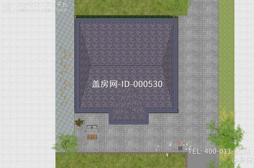 【设计师案例】土建参考造价55万，面宽12m×进深11m江苏苏州二层欧式别墅-13