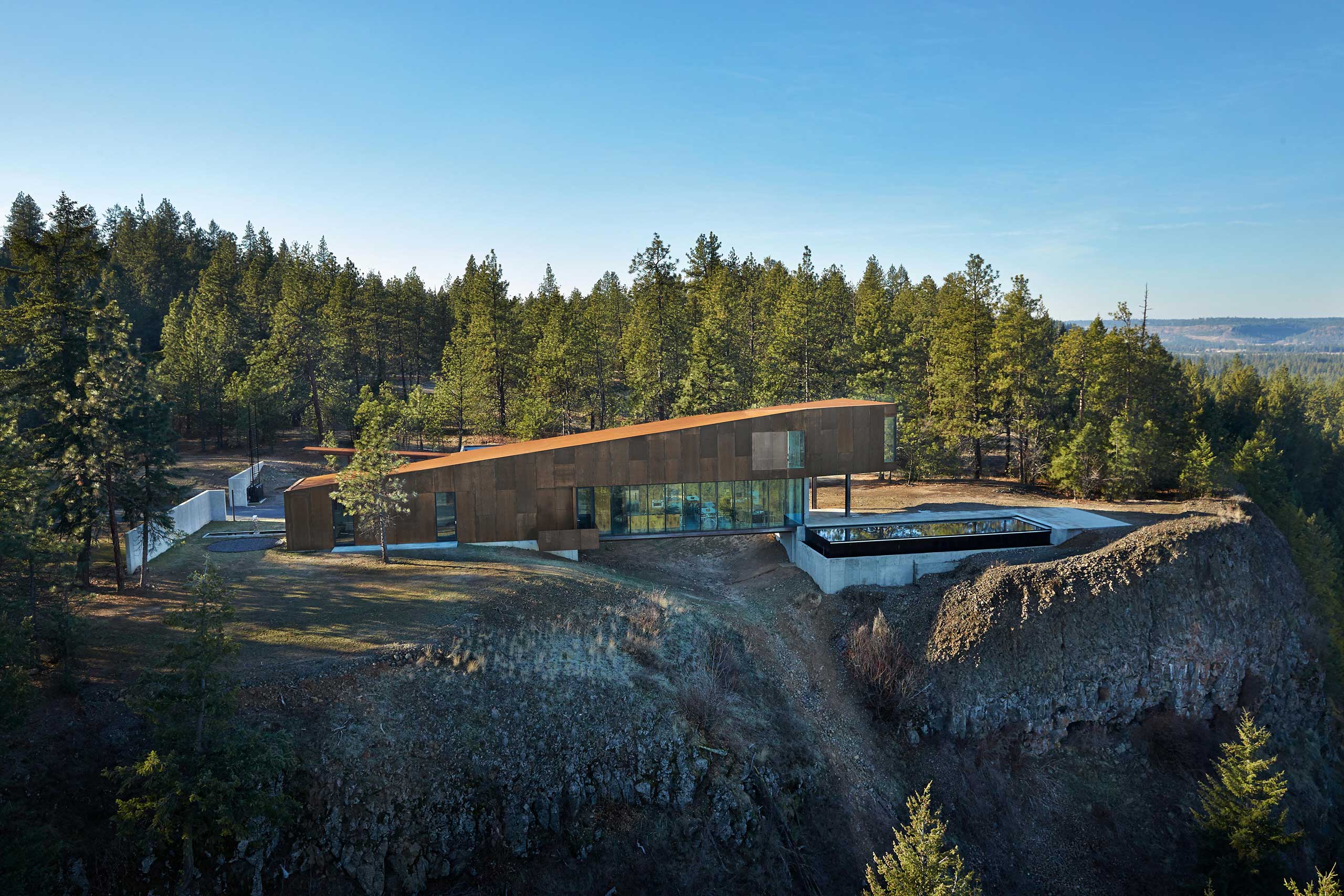 Artful Natural Living at Rimrock, a Private Home in Washington by Olson Kundig Architects-36