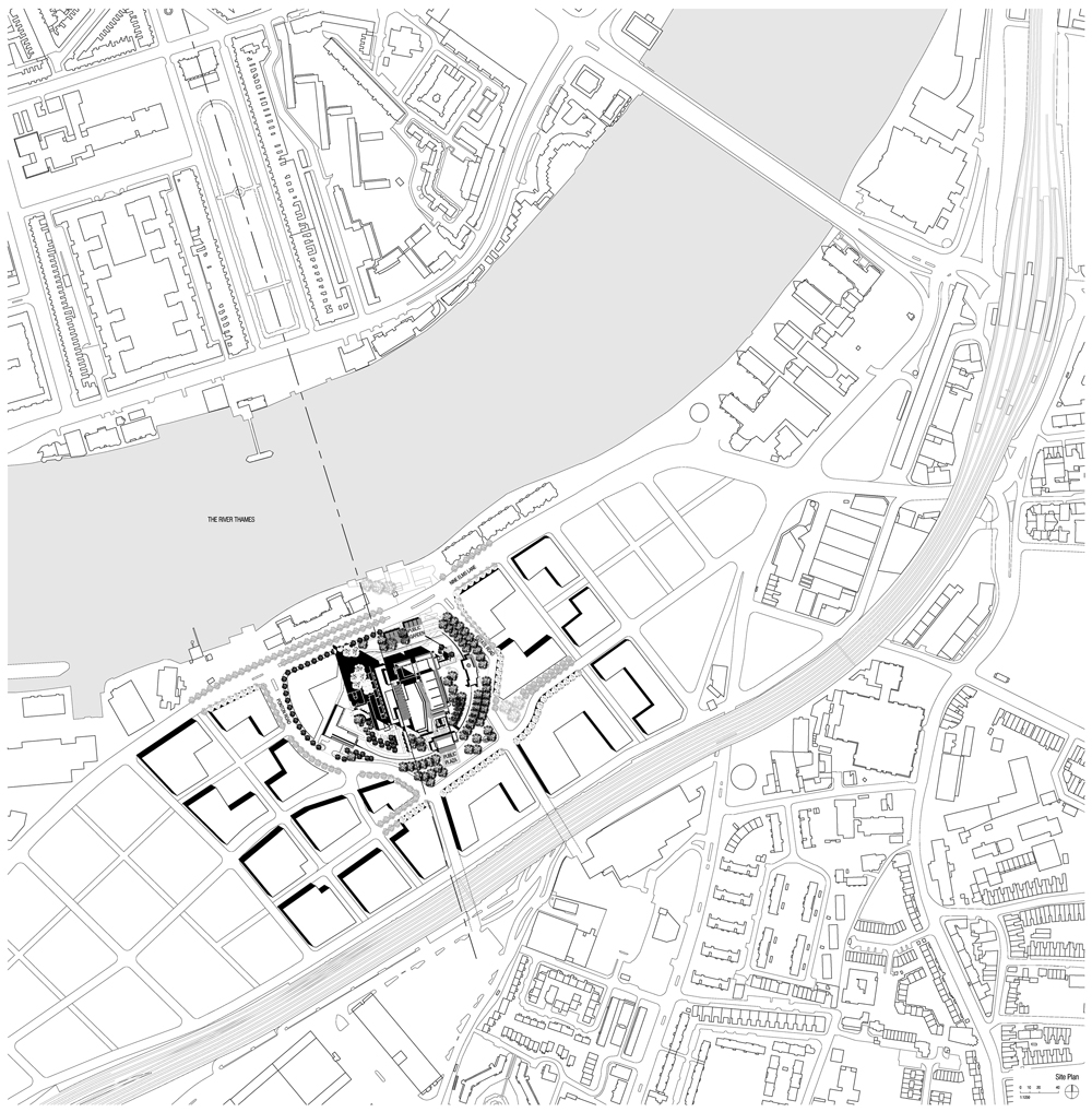 US Embassy in London Competition  Richard Meier-15