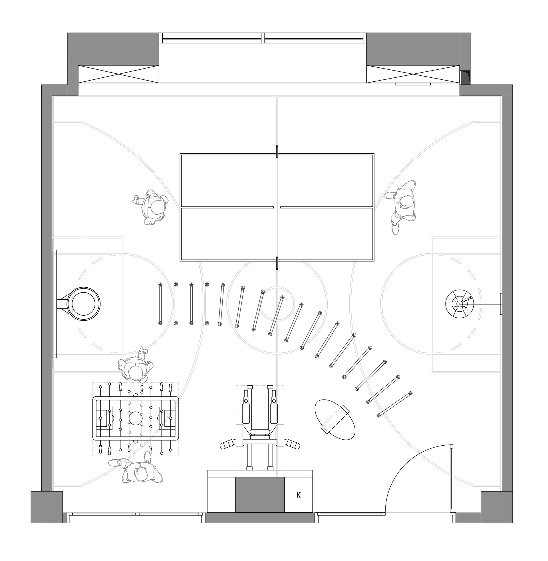 IT 公司多功能办公空间设计项目丨俄罗斯圣彼得堡丨Архитектурное бюро ZARYA-70