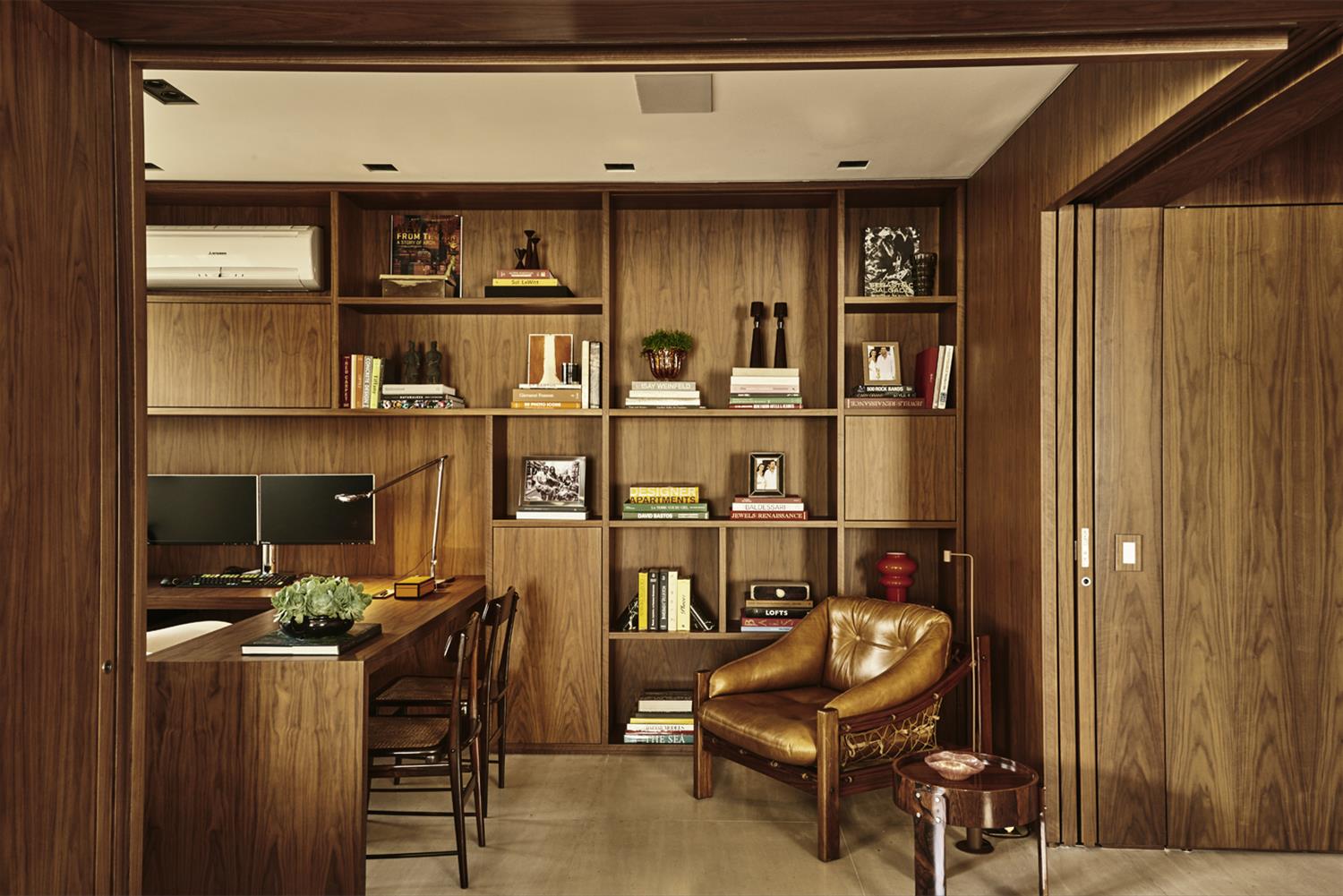 圣保罗 Cobertura Caconde 住宅 | 木质魅力与创新设计-3