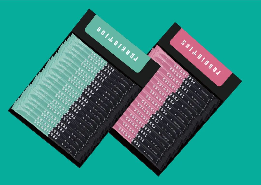 保定法鵜益生菌店,对比色设计吸引眼球-47