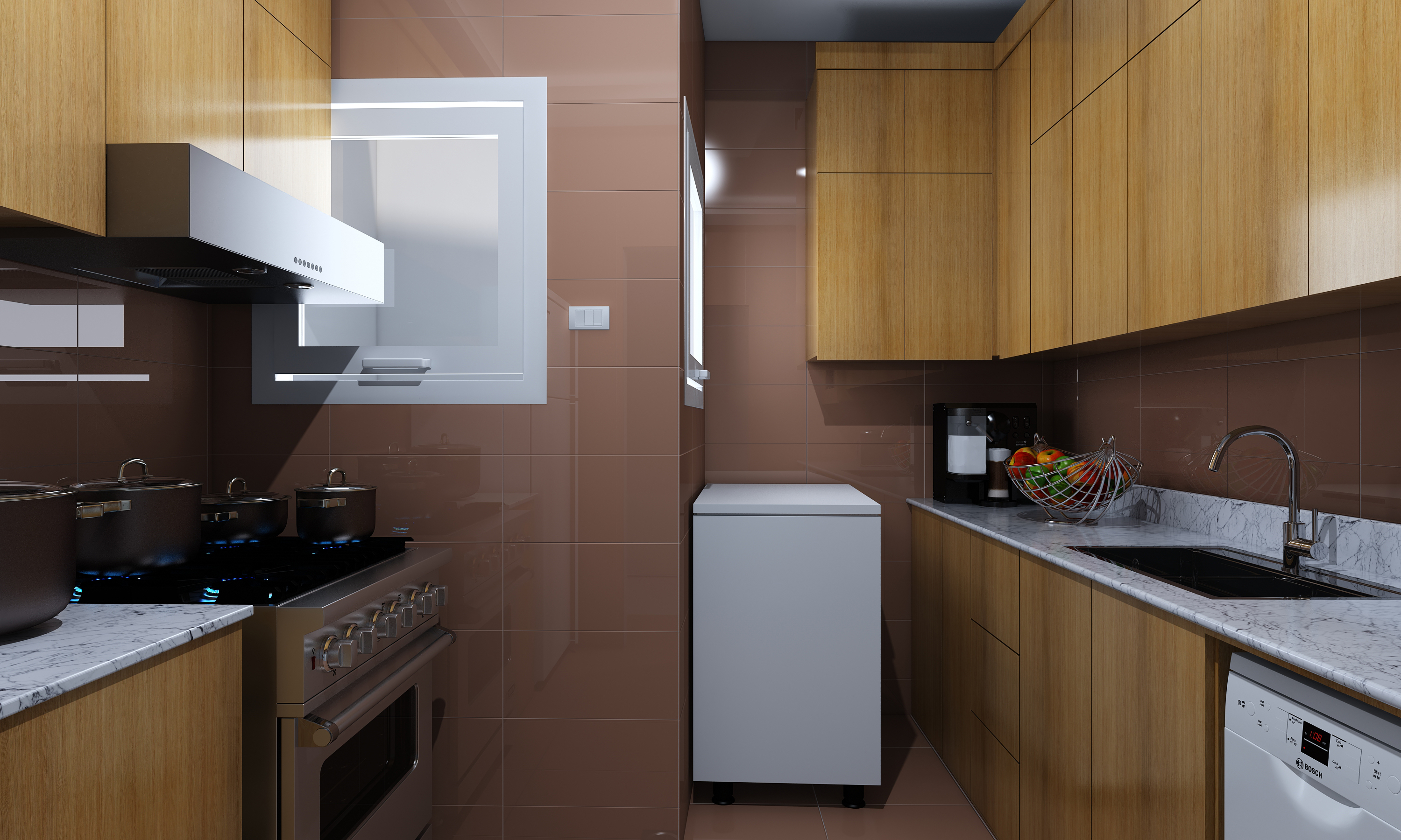 Plywood kitchen designed by me 2024-4