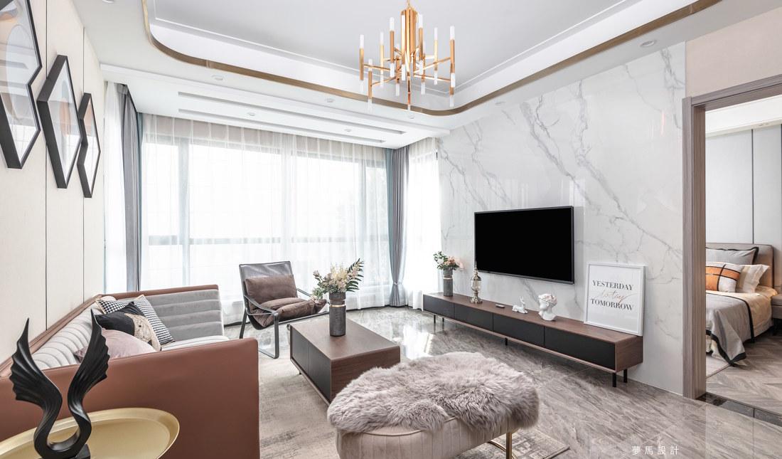兰州 120㎡精致温暖家居设计丨中国兰州丨梦马设计-14