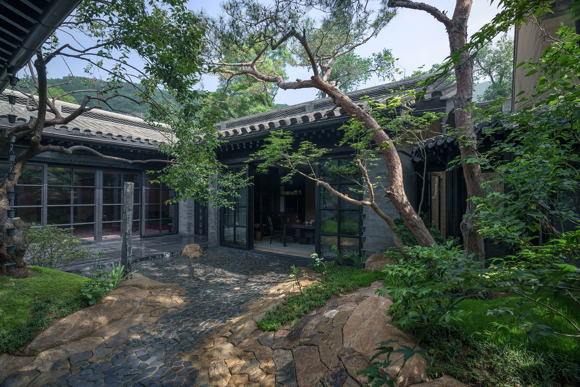 悉昙酒店部分庭院及公区设计丨丈山造园设计事务所-67