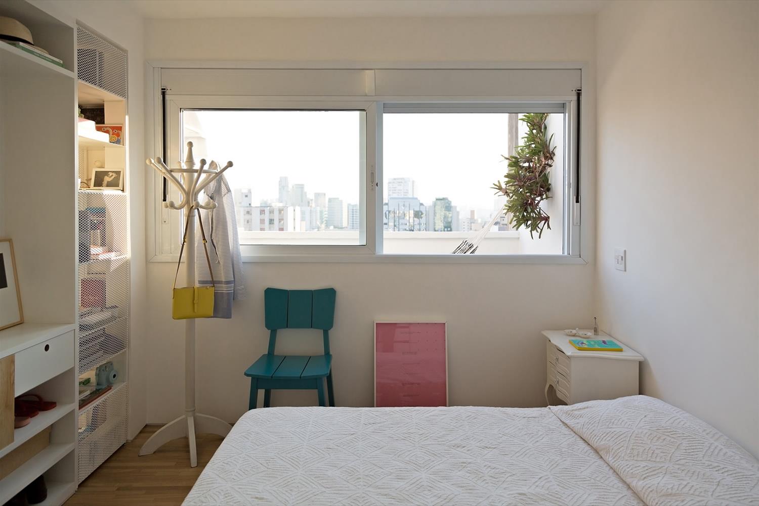 巴西圣保罗木质公寓,城市美景尽收眼底-11