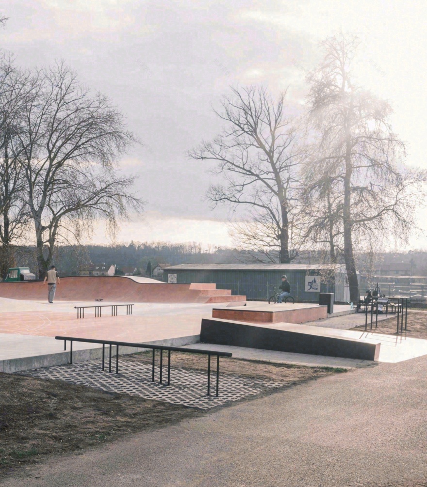 捷克什捷季滑板公园丨U,U studio-14