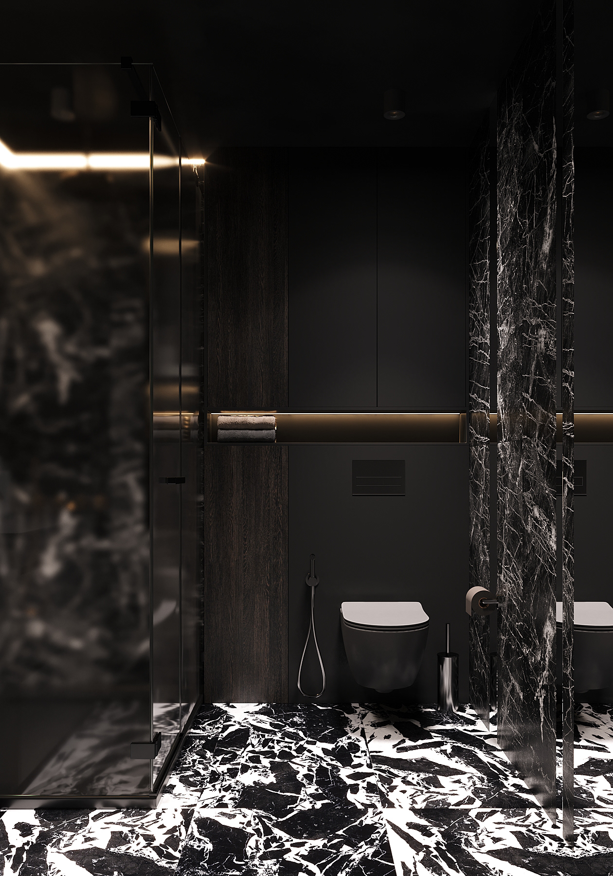 高级灰色系公寓设计 超有范儿！-17