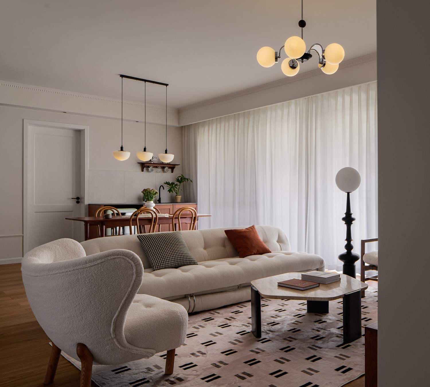 130 平轻法混搭中古家居设计丨中国重庆丨琢信装饰-7