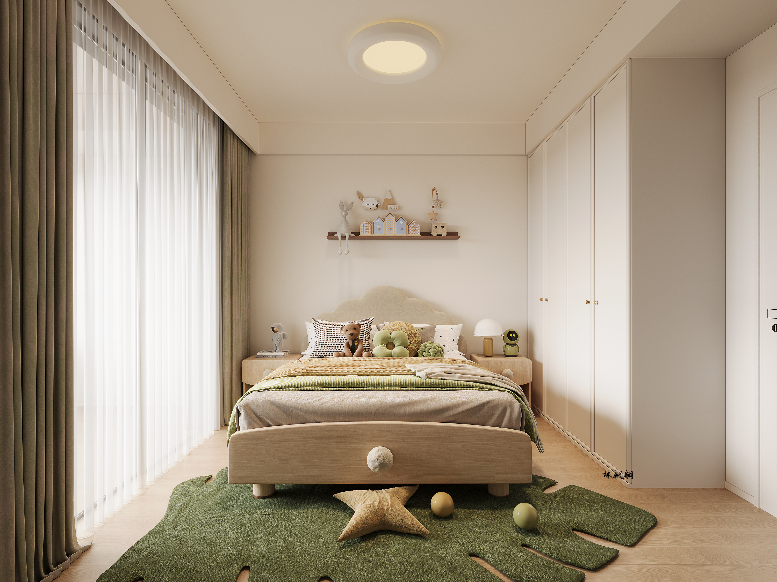 原木奶油风 把温柔碾碎 放进生活的缝隙里-2