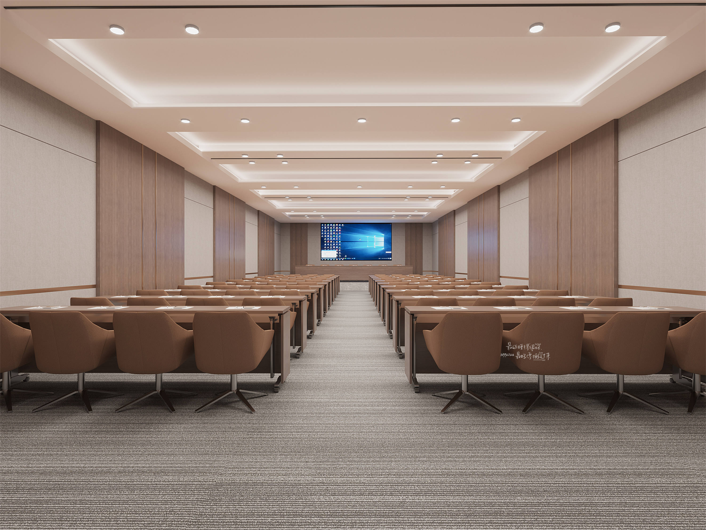 极简主义办公室设计-15