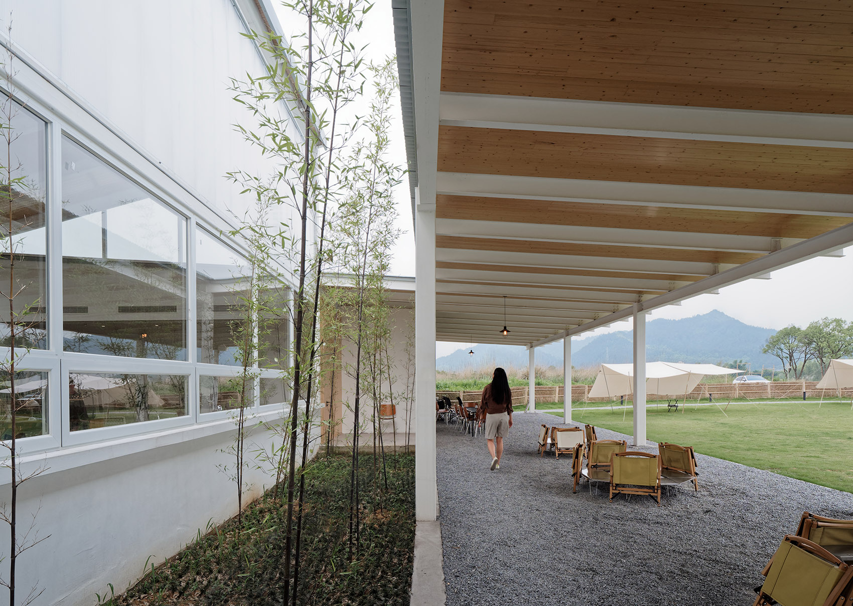 湖州溪南村小而美咖啡营地微聚落丨中国湖州丨体集建筑-33