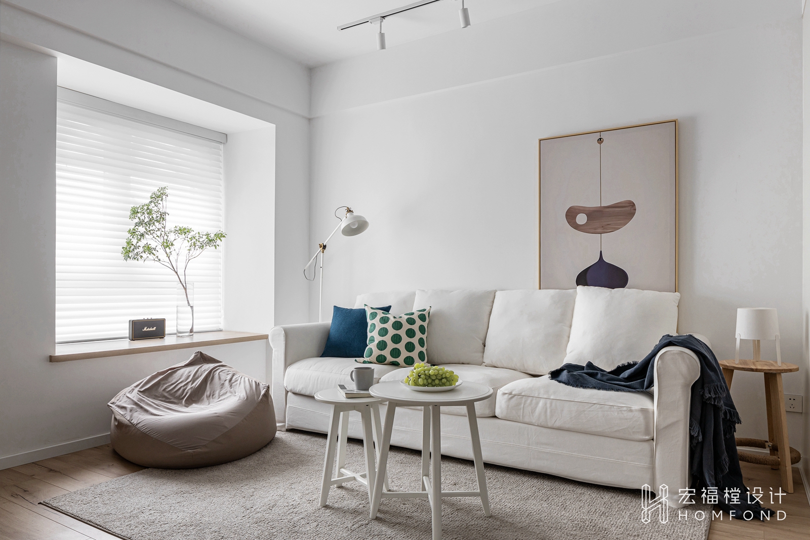 成都优客联邦 60㎡北欧风二室一厅翻新记-13