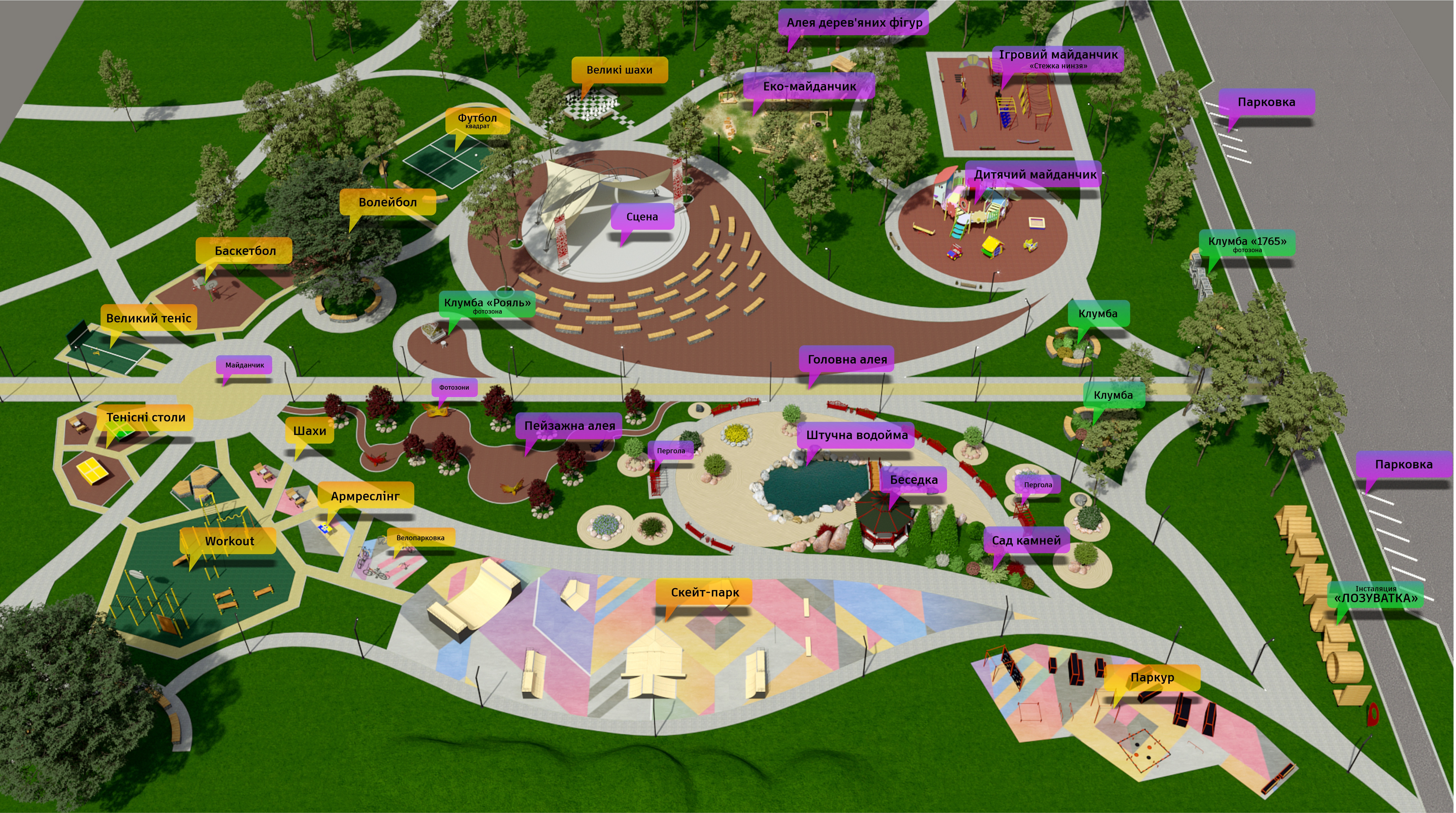 "Парк відпочинку для дорослих та дітей села Лозуватка"-0