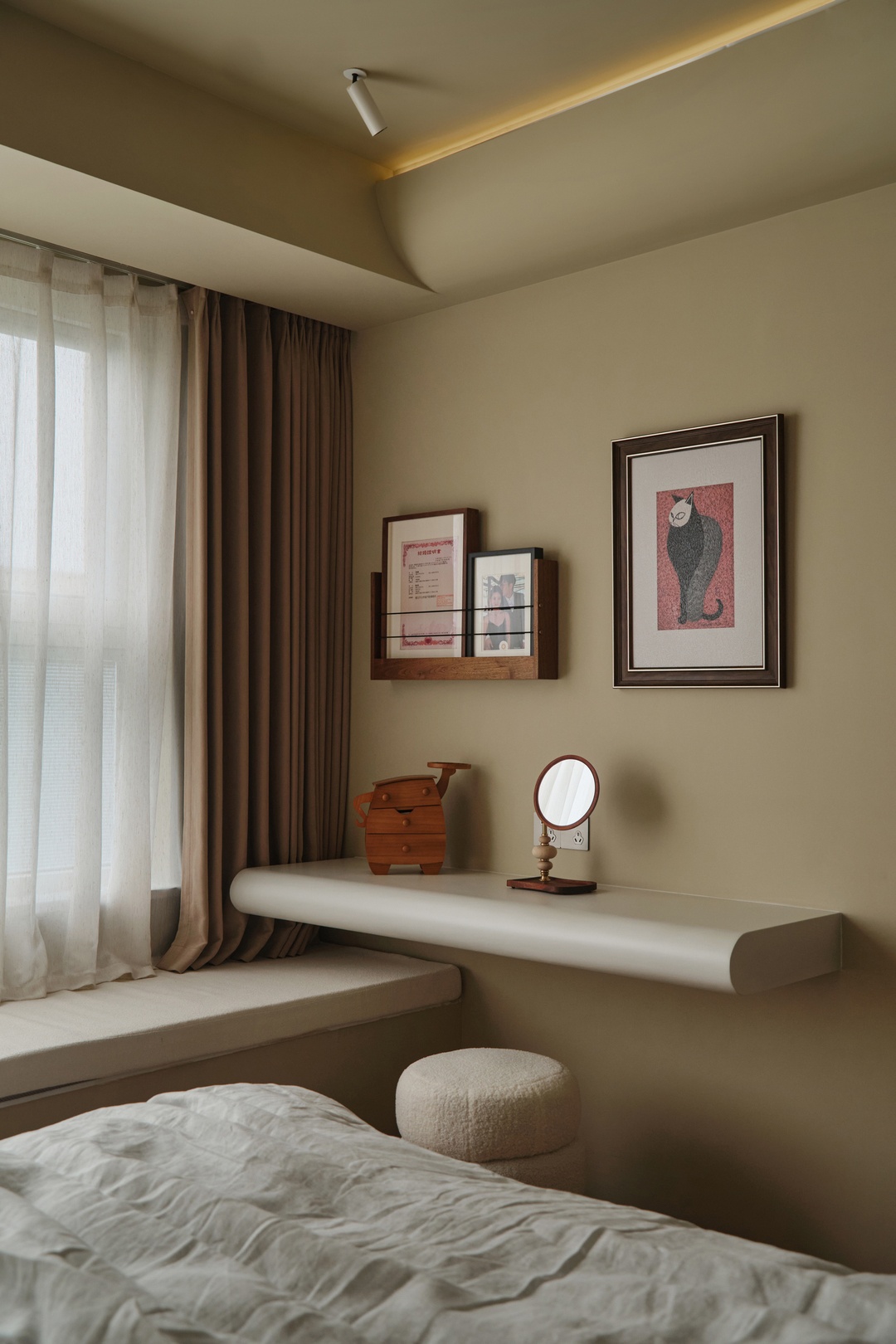 时光褶皱里的家:复古与现代的共生美学丨纵禾空间设计-23