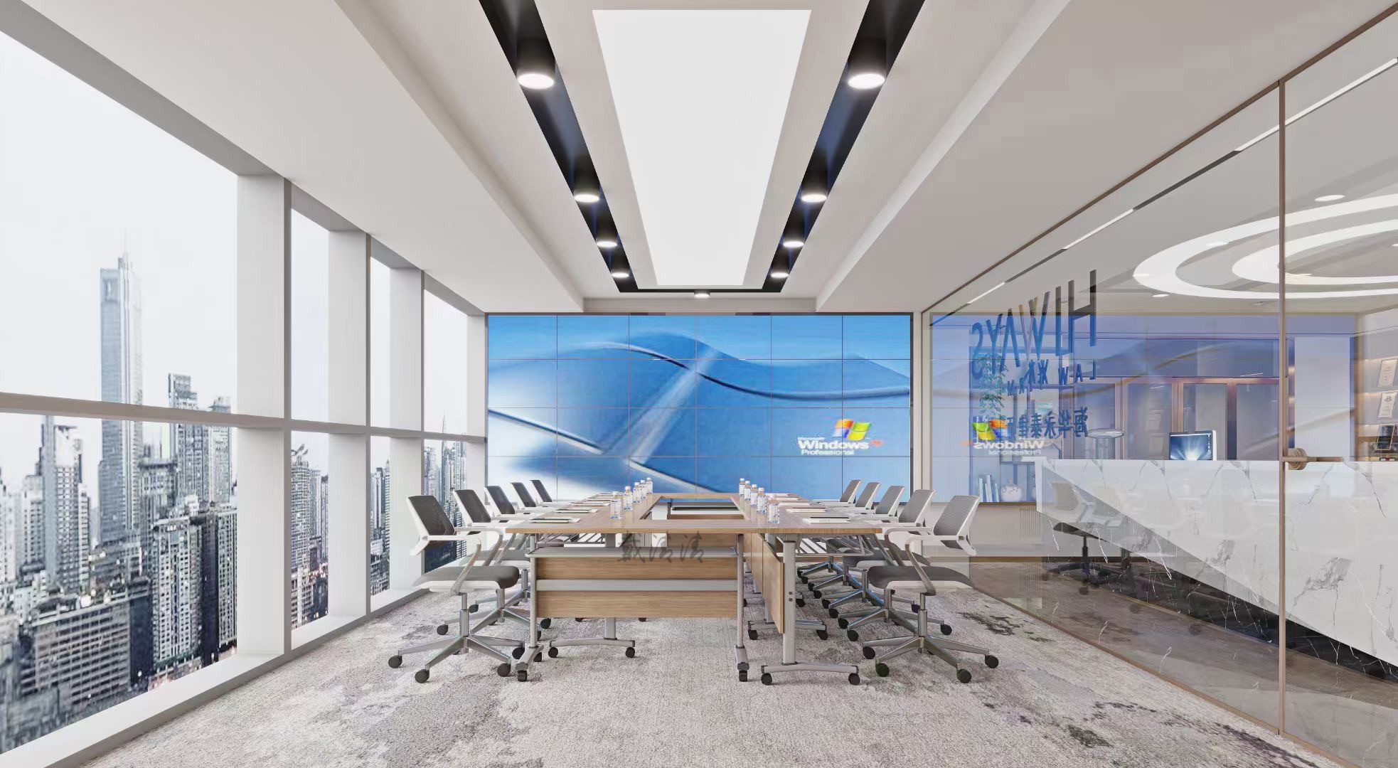 工装办公室设计·协作空间新体验-4