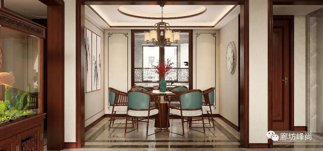 峰尚装饰新中式案例-11
