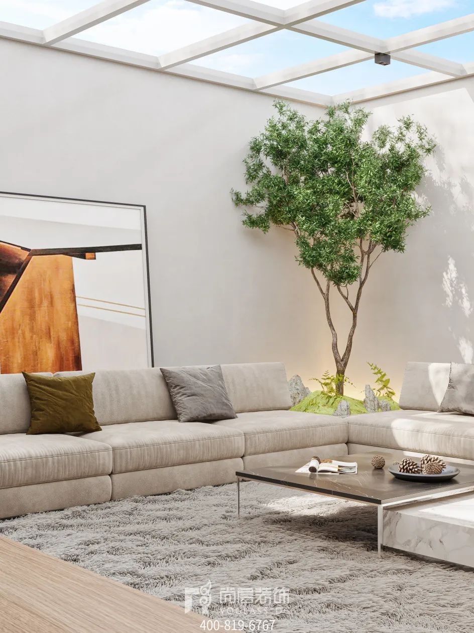 全案整装｜550 ㎡舒适私宅：和光同尘、与时舒卷-37