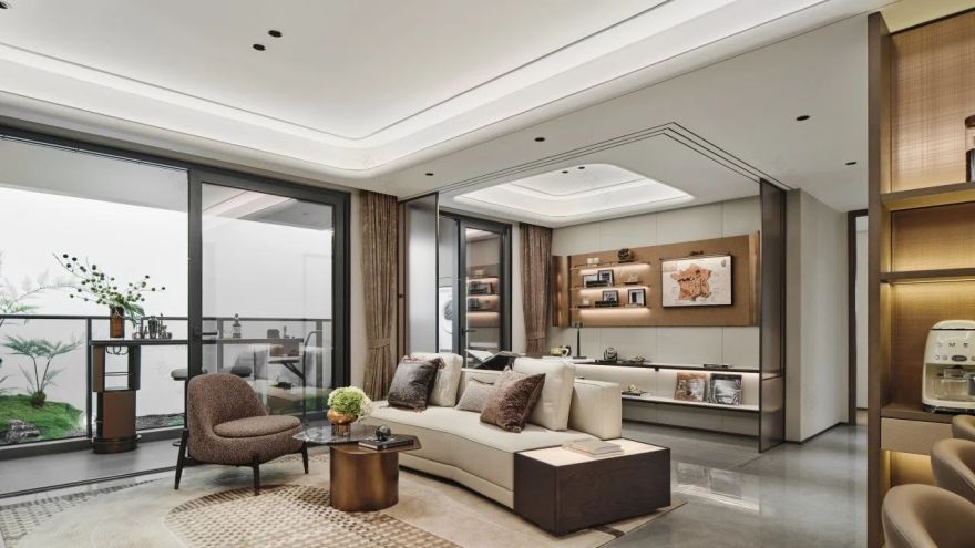 深圳宝安珺悦名都售楼中心,样板间,架空层丨中国深圳丨段志,梁世荣,游洁,黄昭程,卢渝-40