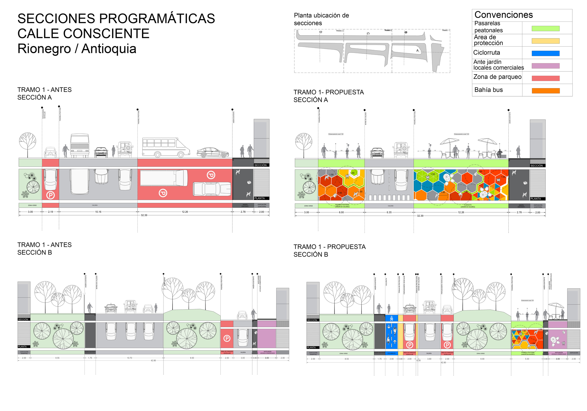 Intervención Calle Consciente, un jardín de colores(2019)(Arquiurbano Taller)设计-50