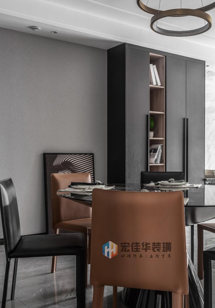 现代黑白灰,打造简约大气家居空间-15