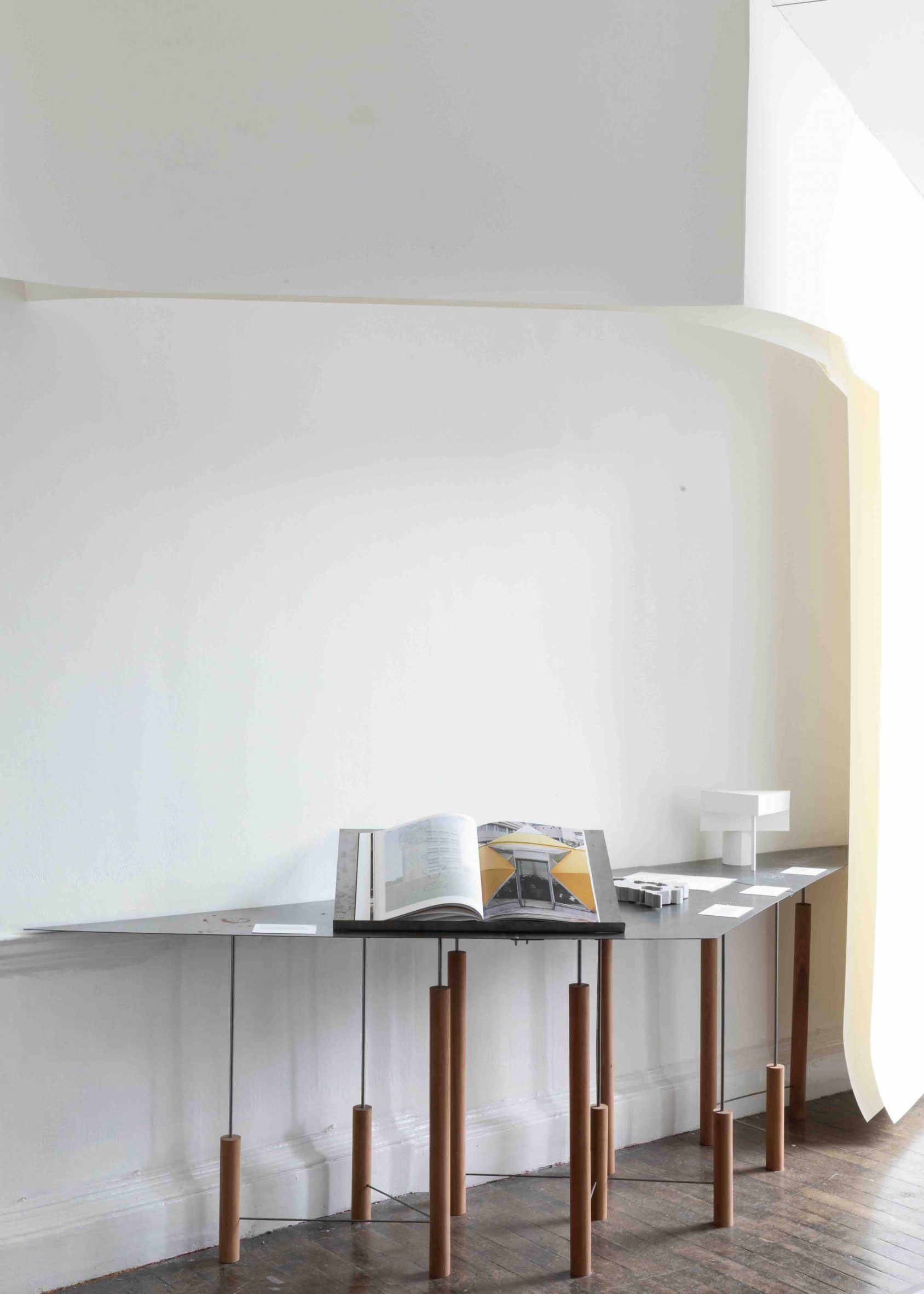 Full-scale paper replica of Renée Gailhoustet apartment installed at London's Architectural Association-9