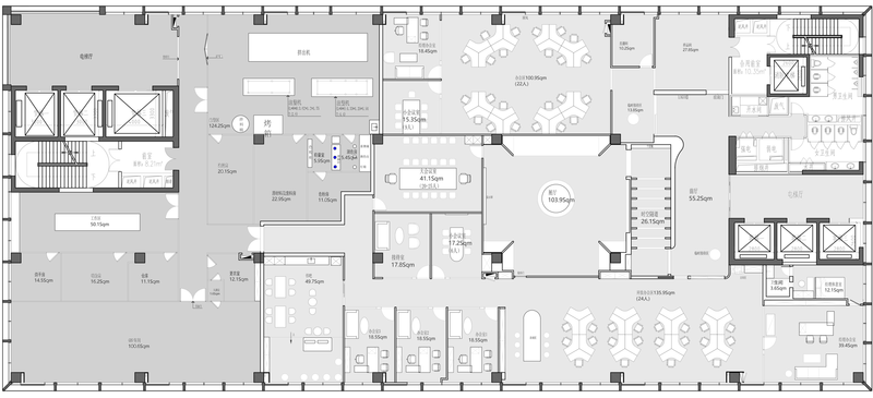 绚图色彩中心办公空间丨中国深圳丨金戈铭创空间设计-37