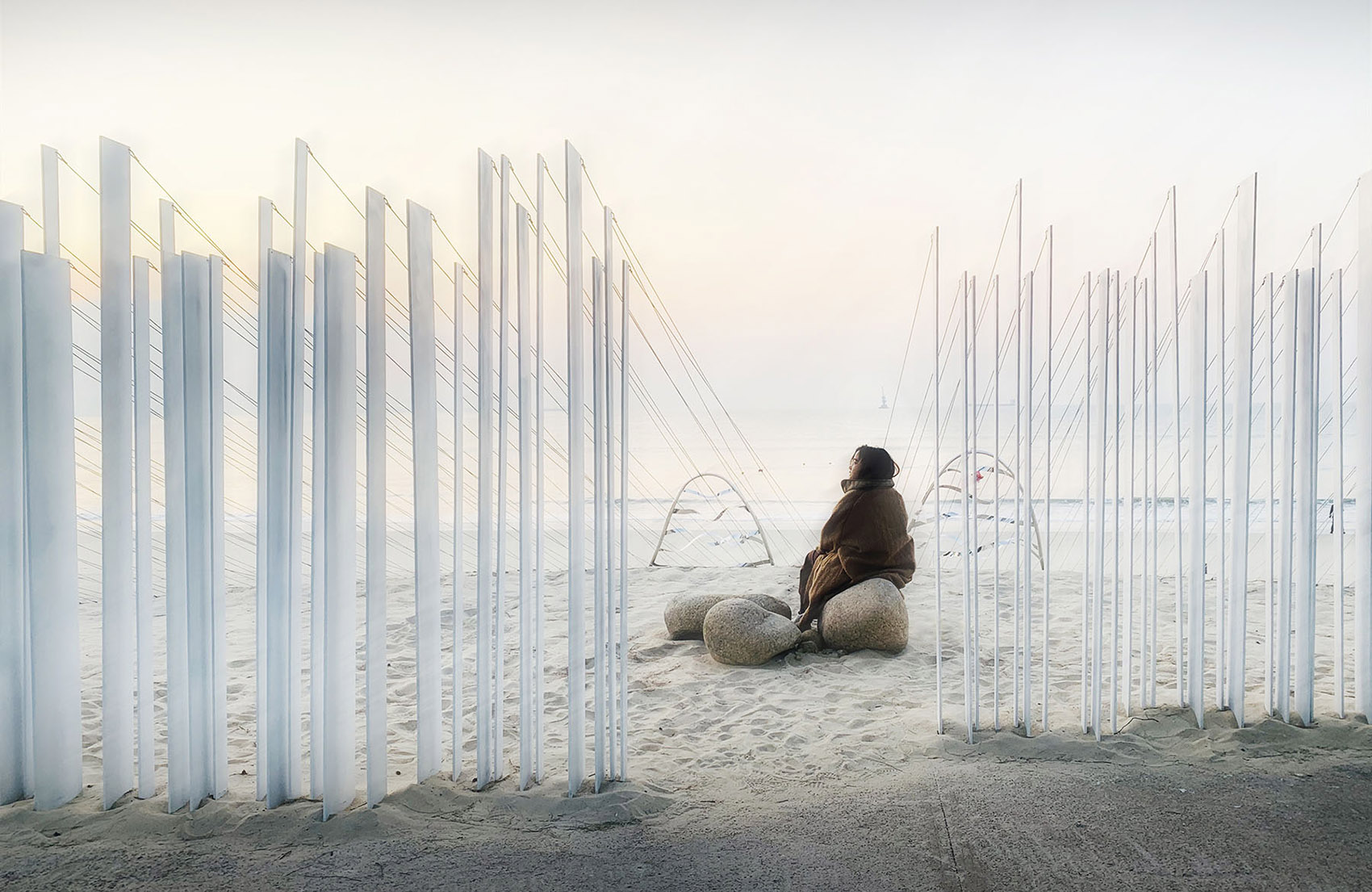 UABB大鹏溪涌分展场：琴亭 / HAS design and research-2