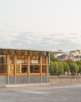 Kiosk Eiffel 食品亭丨法国巴黎丨Franklin Azzi Architecture