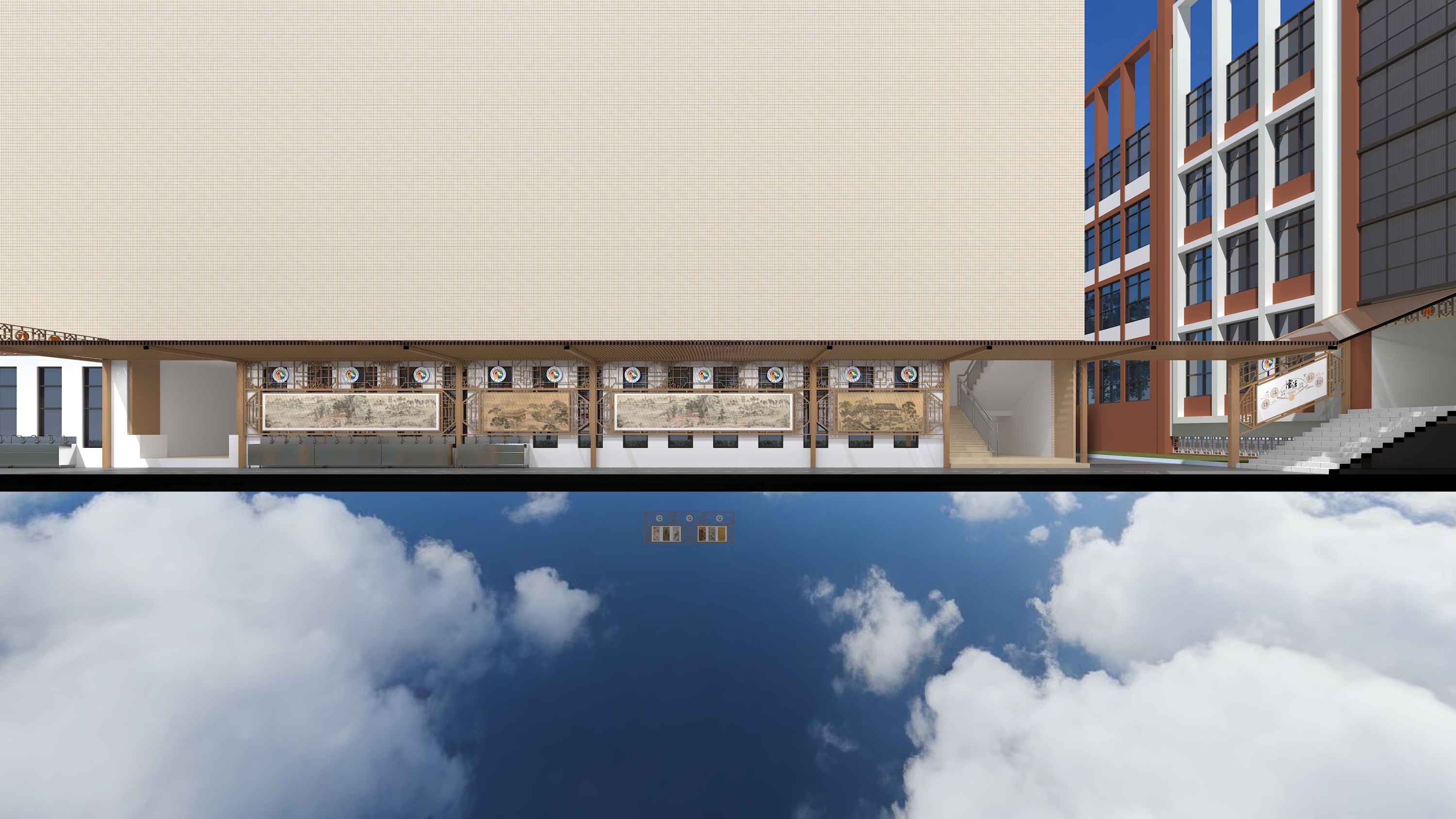 某校艺术长廊设计-3