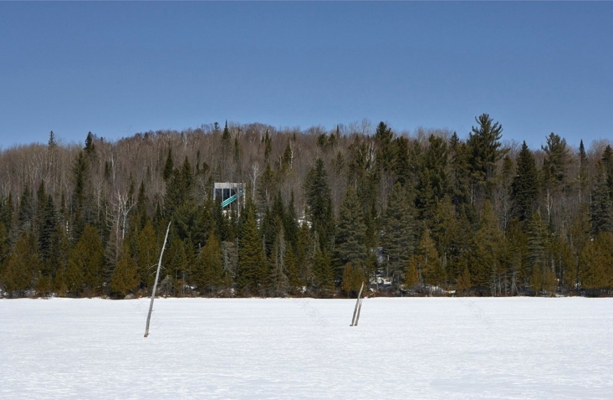 魁北克森林湖岸小筑,加拿大 / Architecturama-3