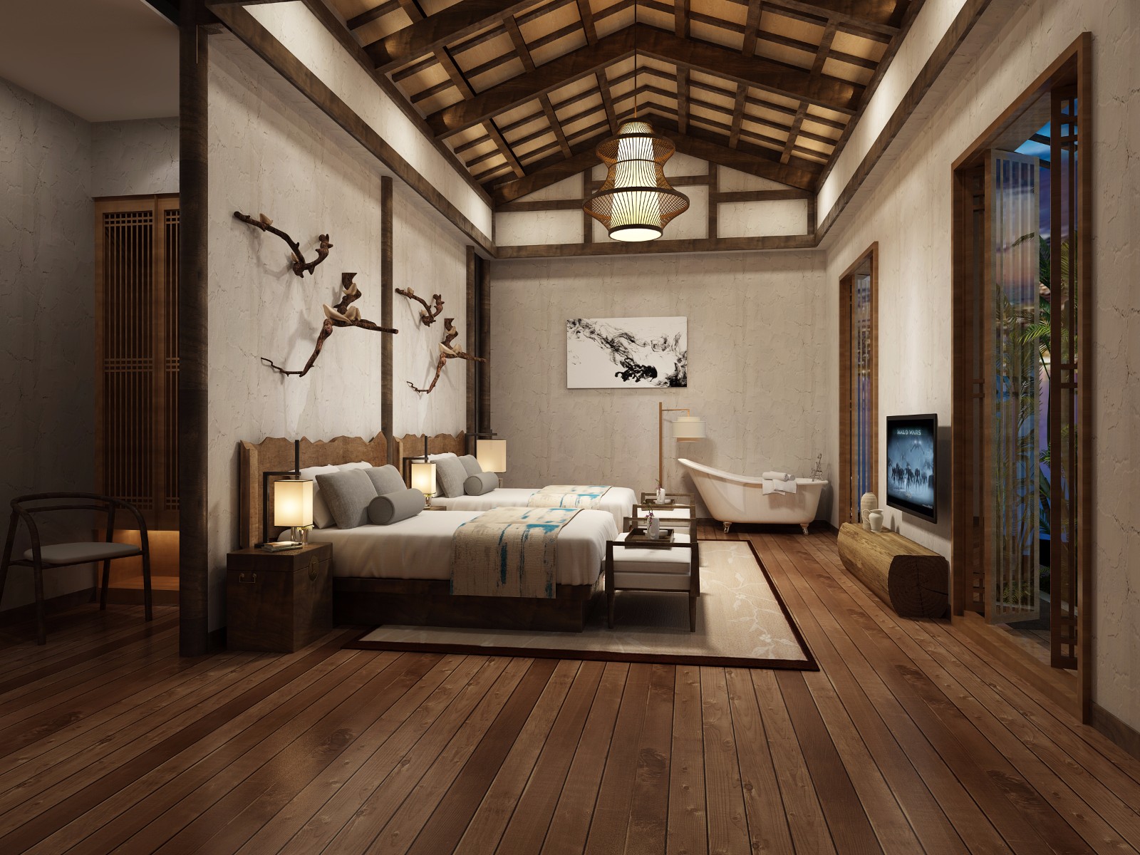 民宿~梓桐书画楼-6