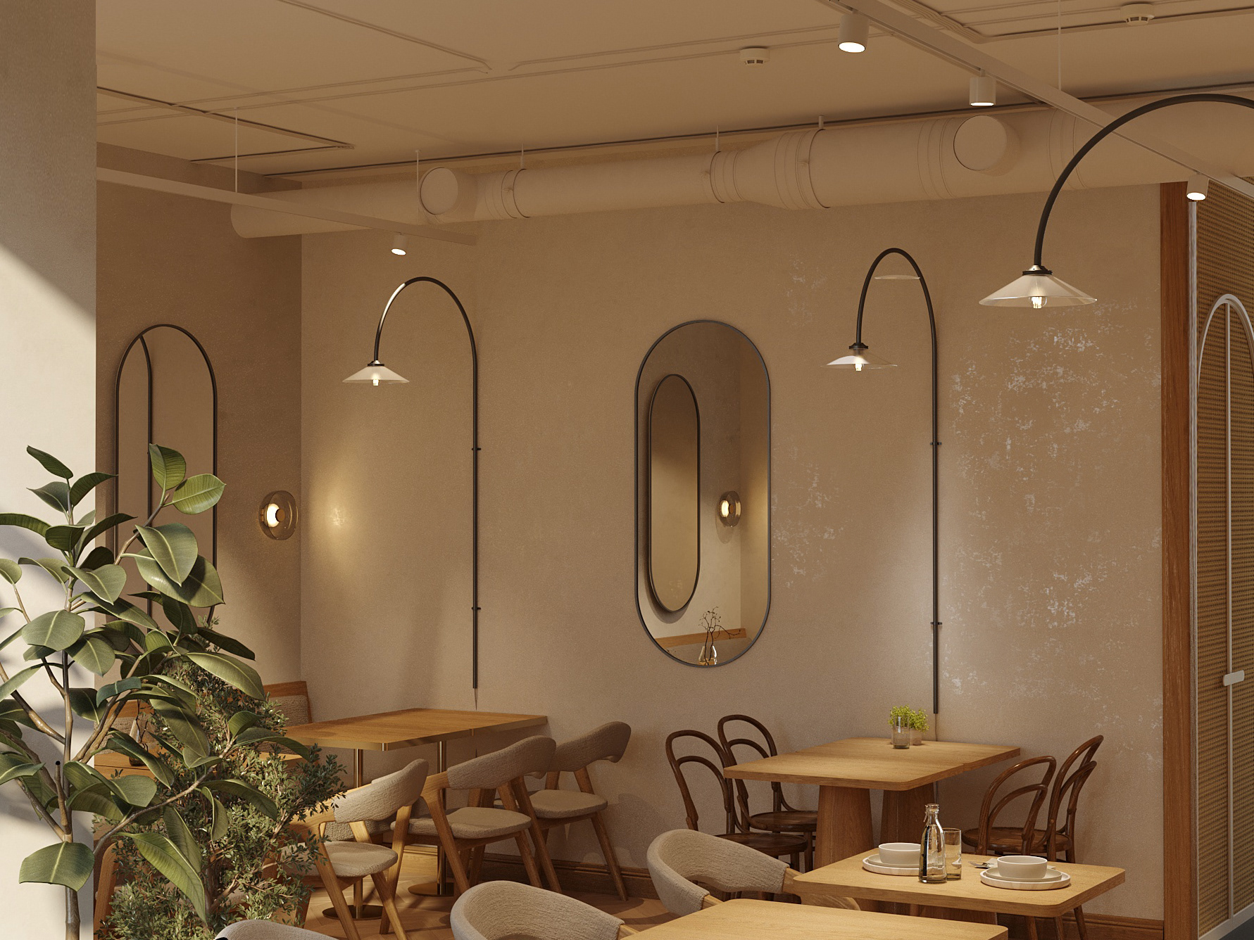 科莱特咖啡馆丨国际设计师团队-26