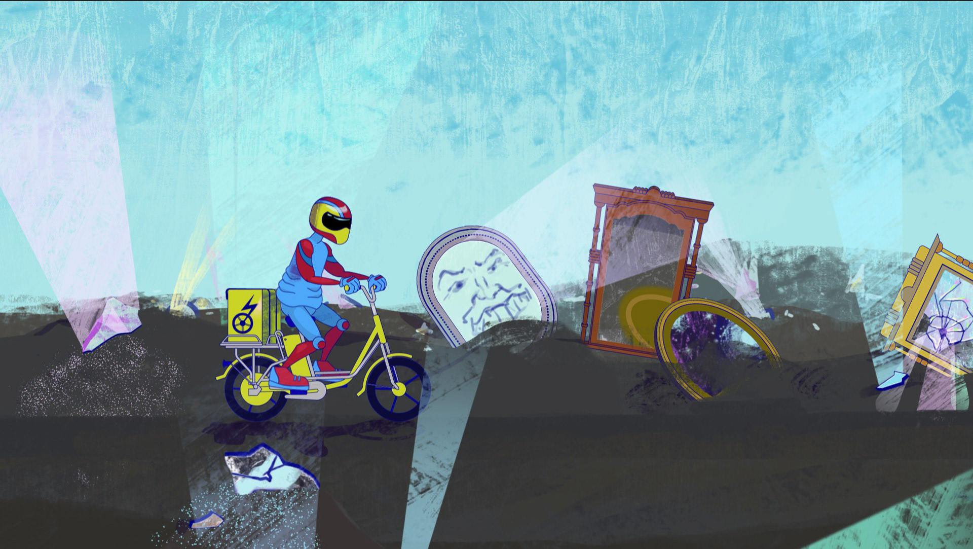 CG艺术作品《快递疯狂》丨AMBI.TEAM-13