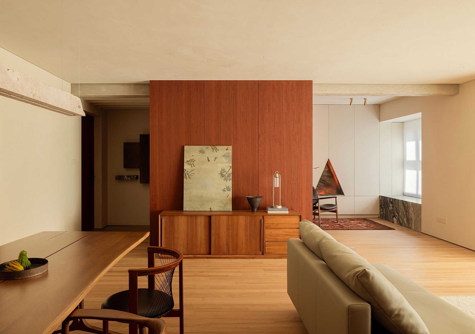 上海浦东145㎡自然的庇护所丨中国上海丨朴居设计-5