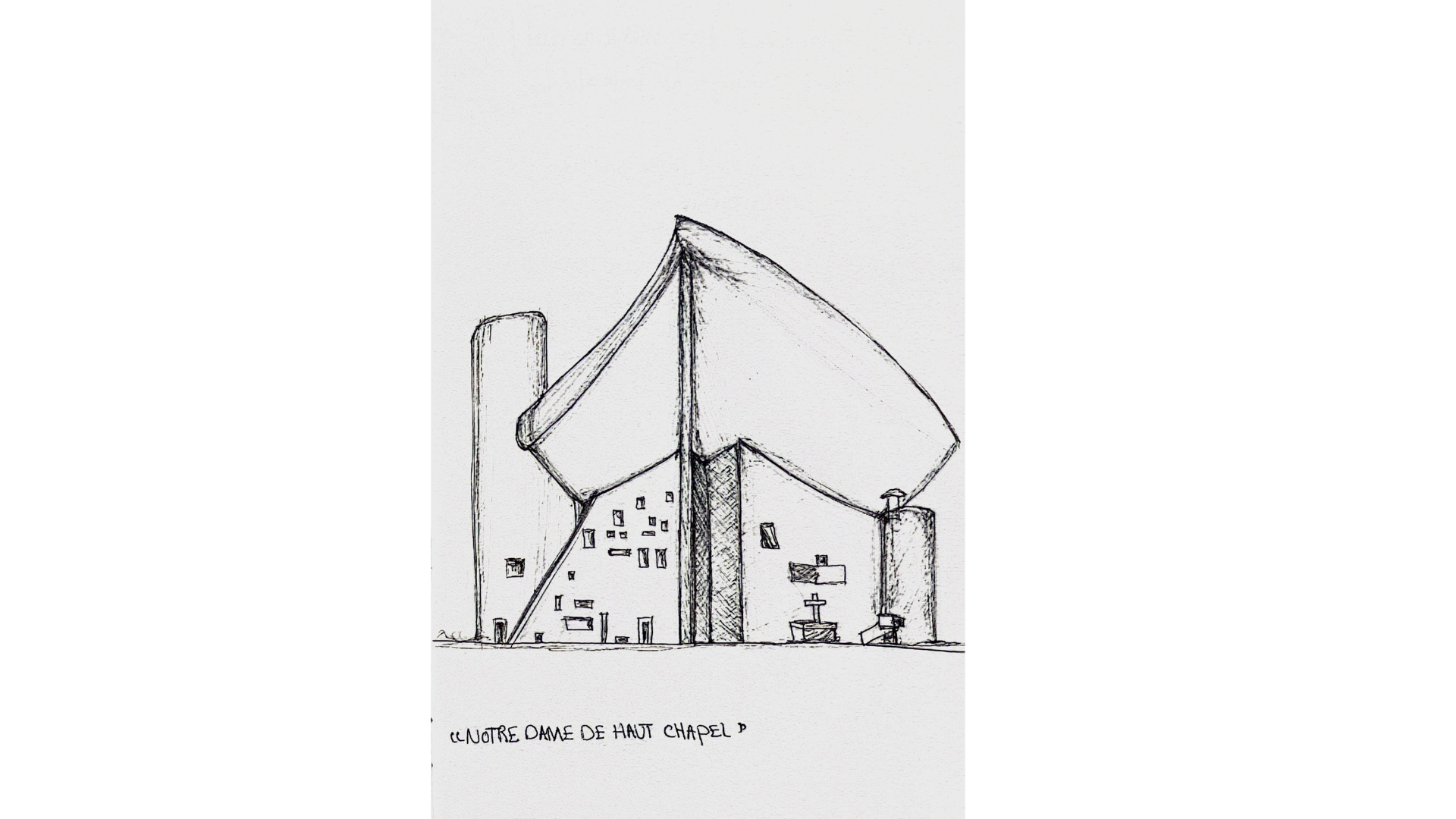 Theory Of Architecture - Scrapbook Sketches-10