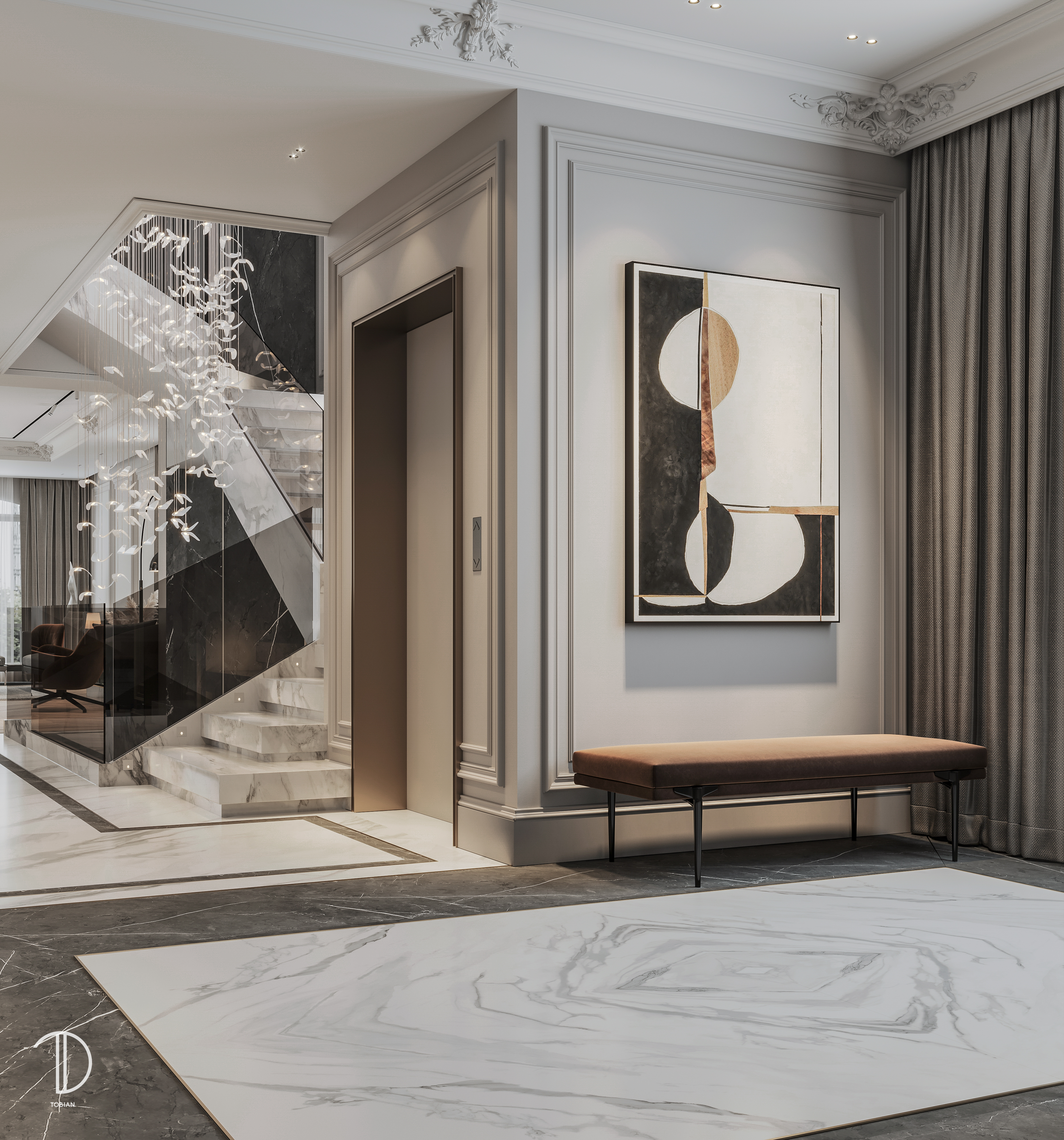 STONE PARK 别墅室内设计-5