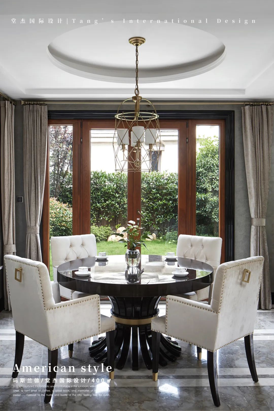 南京玛斯兰德 400㎡美式融合风格别墅丨中国南京丨堂杰国际设计-28