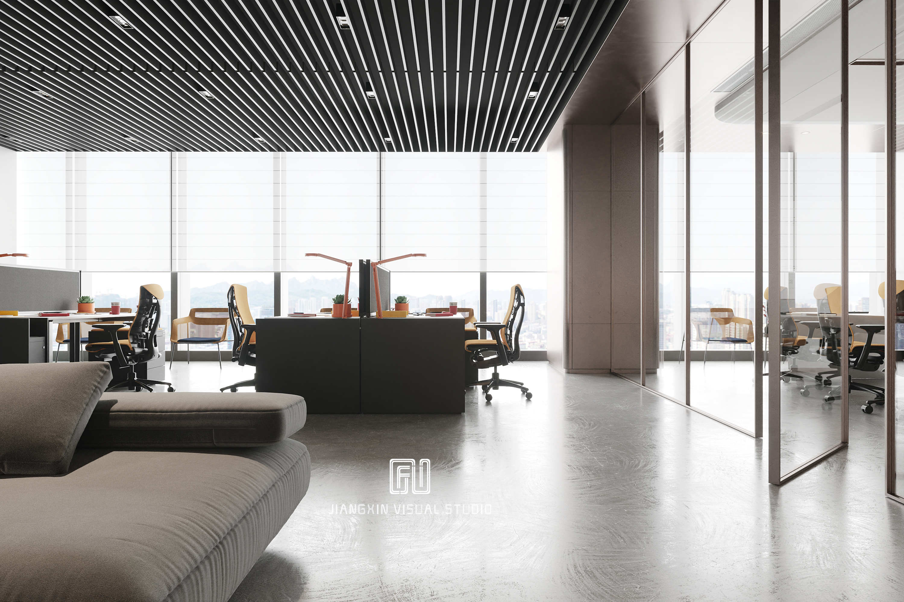 办公空间表现-20