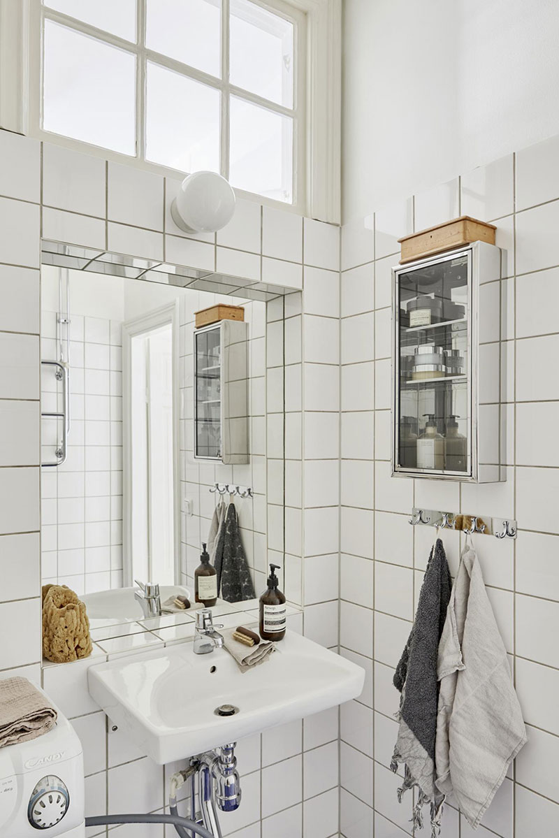 自然光打造舒适瑞典小公寓-13