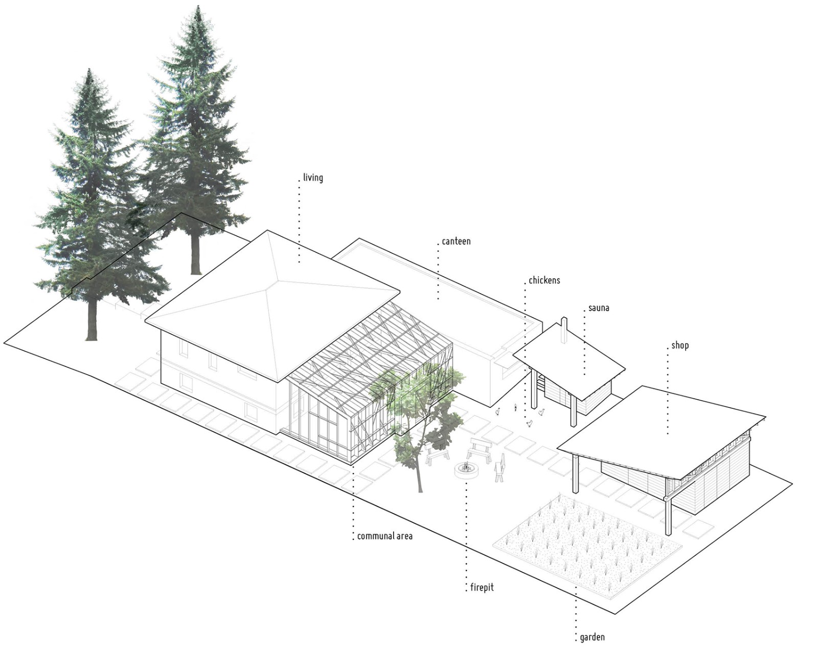 Home Away 住宅 | 共享温室里的现代生活-26