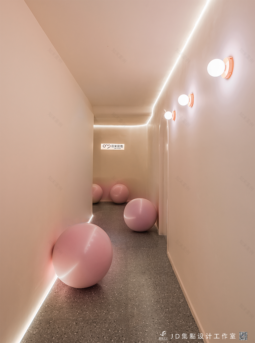 欧米瑜伽馆丨中国重庆丨JD 集點设计工作室-43