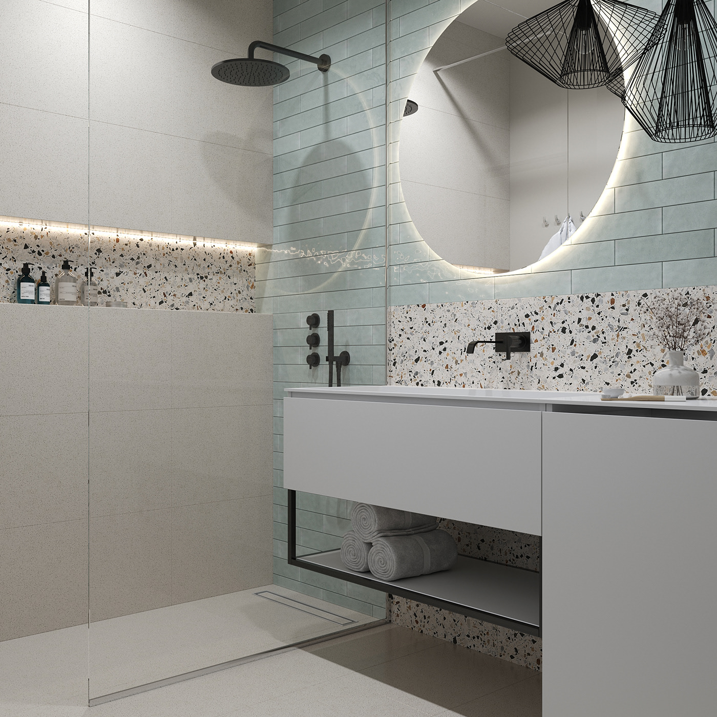 白色系简约风小空间设计                     -15