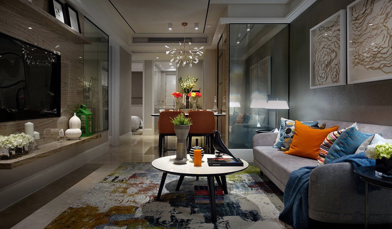 5套超个性样板房丨深圳市戴勇室内设计-59