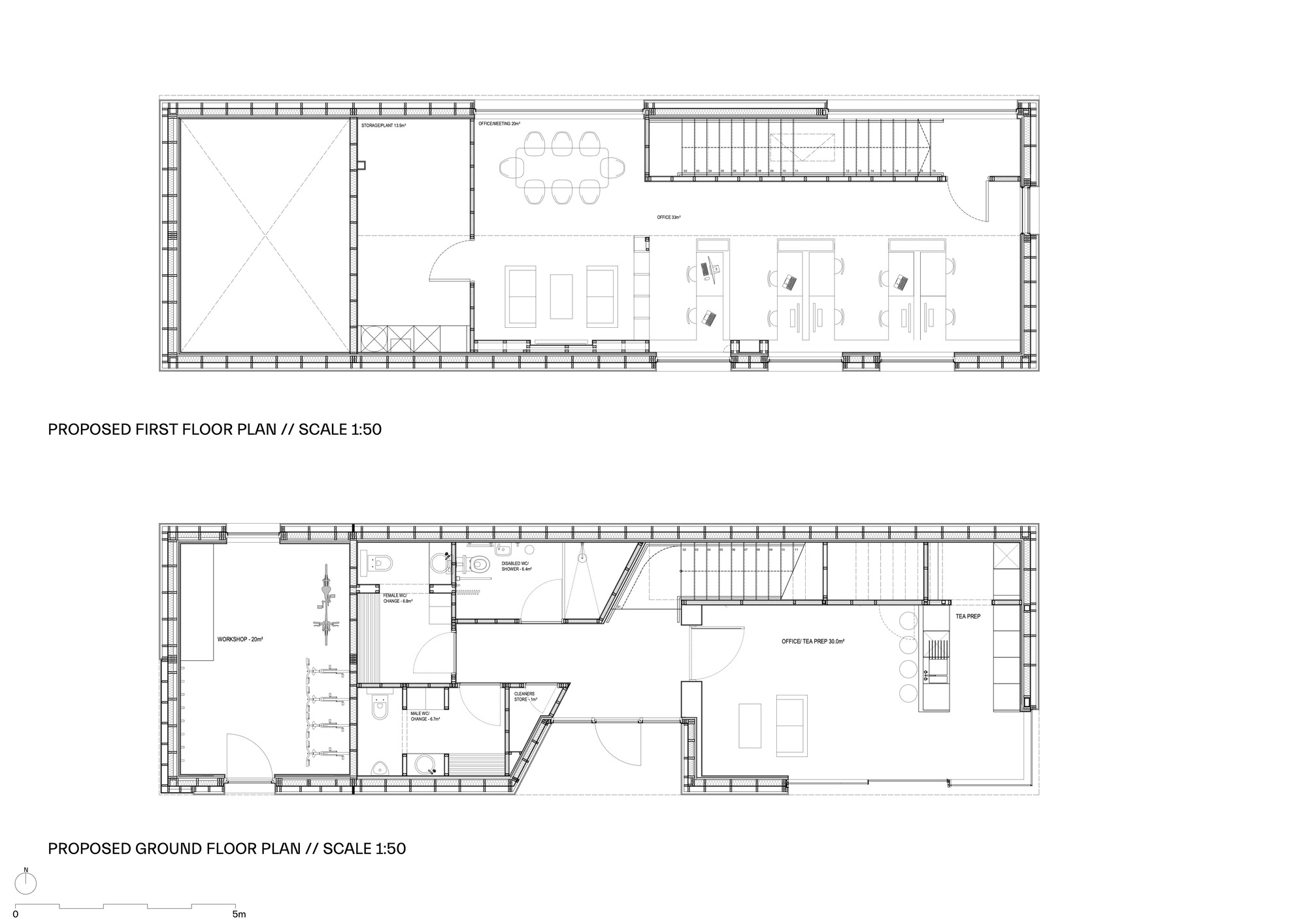 一间办公室和两所房子丨英国因弗内斯丨Loader Monteith-46