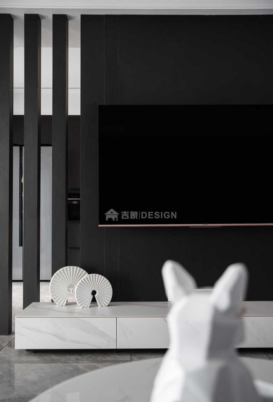 现代简约主义大平层设计丨吉象设计-11